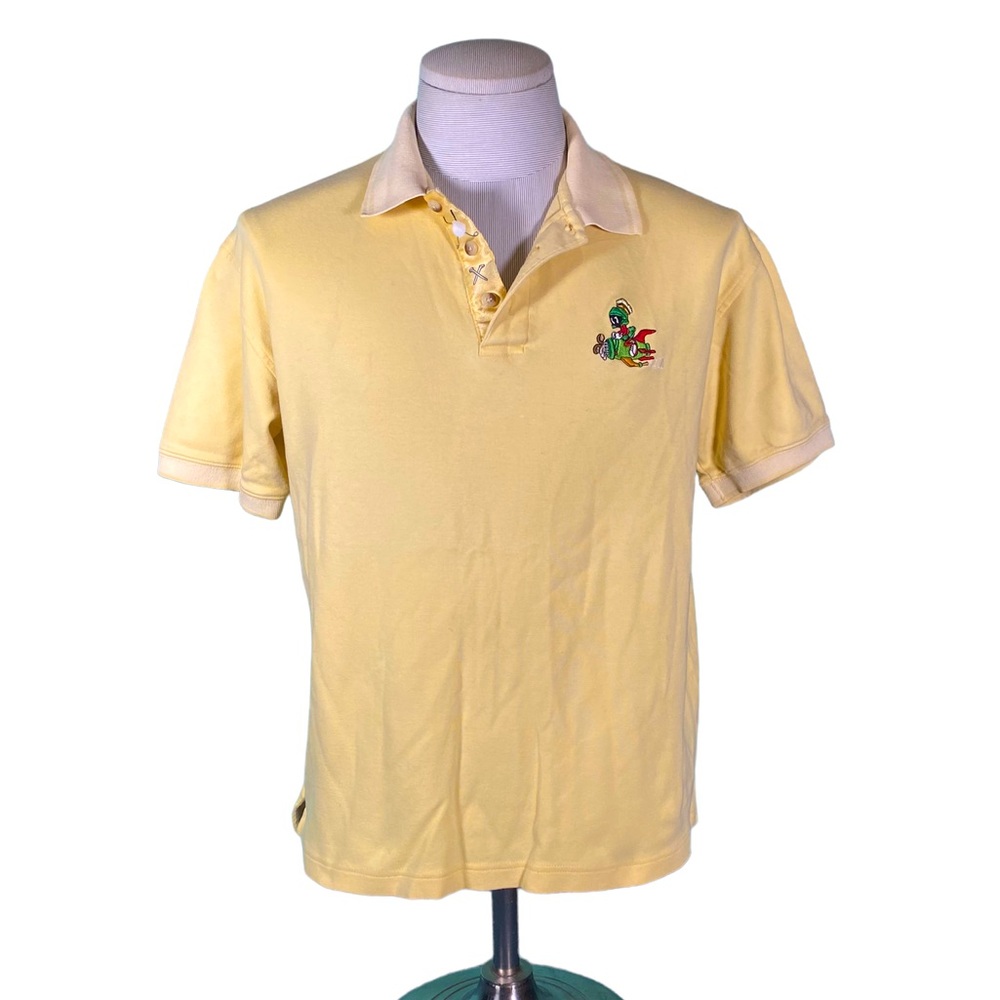 Warner Brothers Martian golf polo.  Medium. Excellent condition. Vintage.